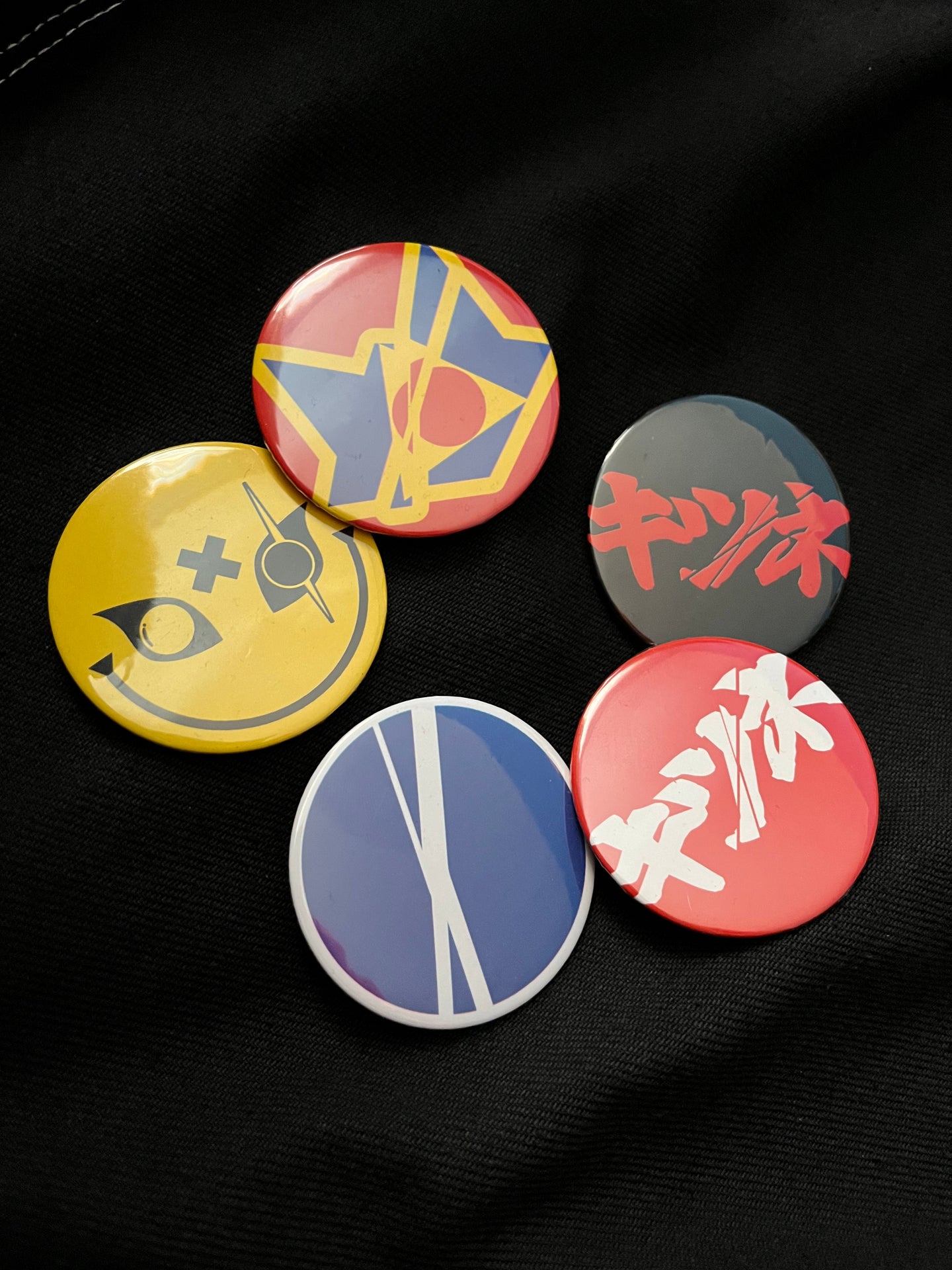 NEOTOKYO PIN BUTTONS