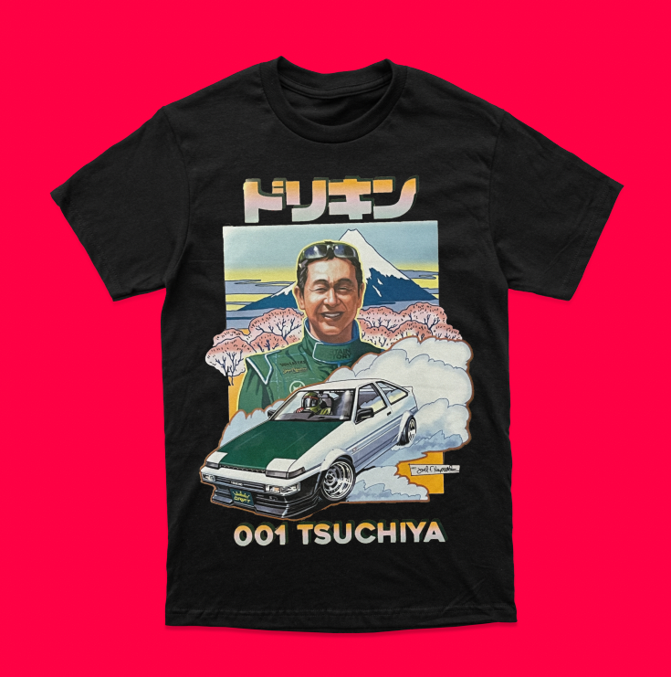 CERTAIN VICTORY STYLE - TSUCHIYA DRIFT KING TEE