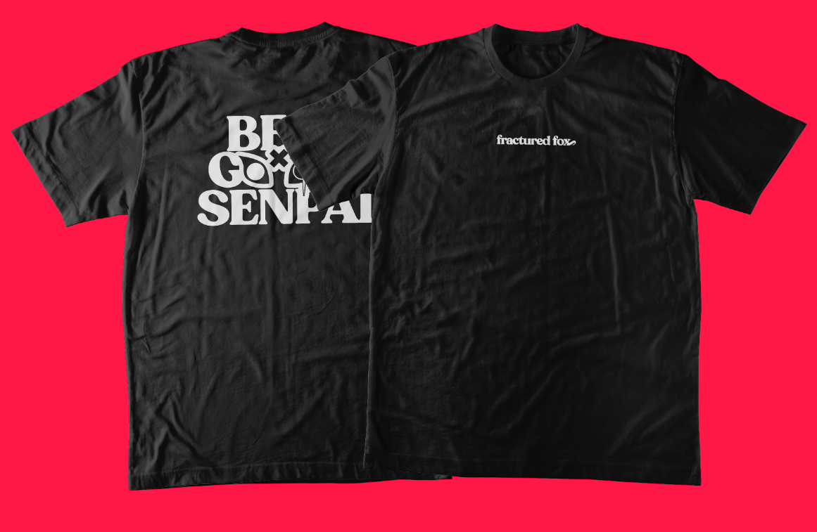 VXN "Be a Good Senpai" tee